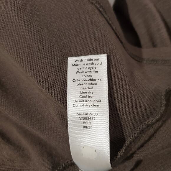 Athleta Cloudlight Restore Top Coffee House Womens Size XS Asymmetrical Yoga - Picture 11 of 12